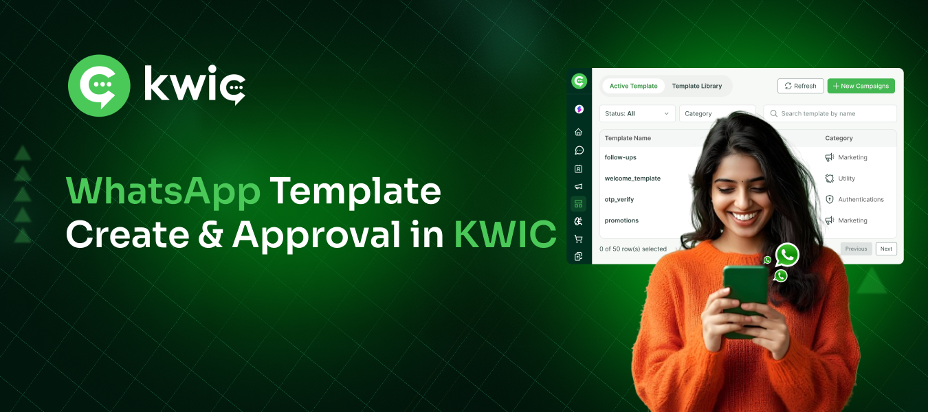 How to Create and Submit a WhatsApp Template for Approval in KWIC